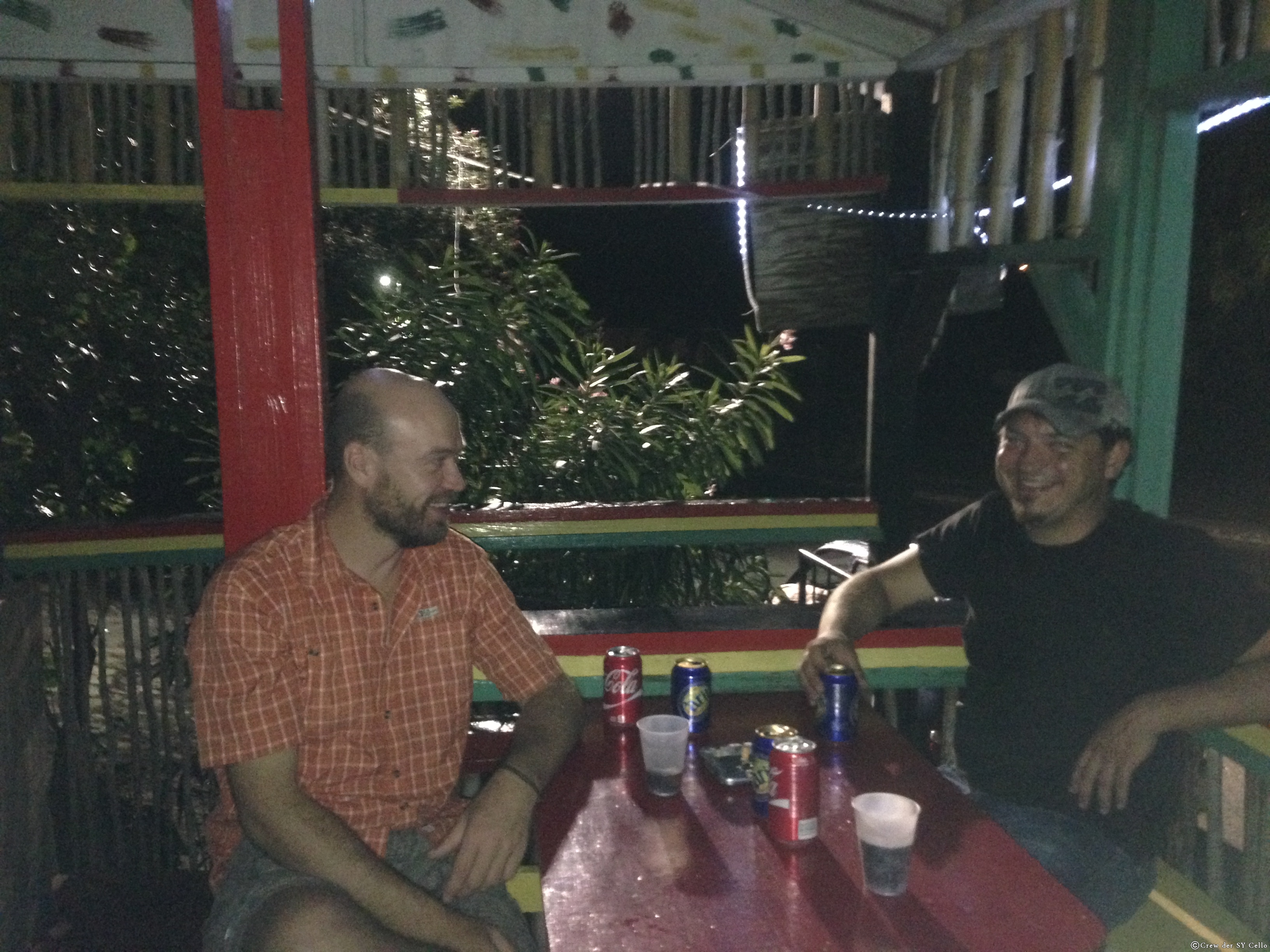 Antigua - Gute Stimmung in einer Raggae-Bar